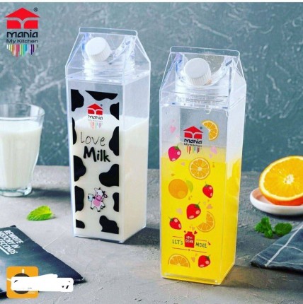 بطری های طرح پاکت شیر