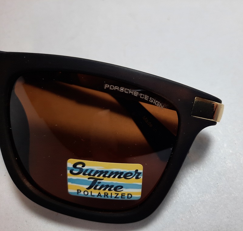 عینک آفتابی برند پورش دیزاین (پورشه) رنگ قهوه ای یووی 400 و پلاریزه